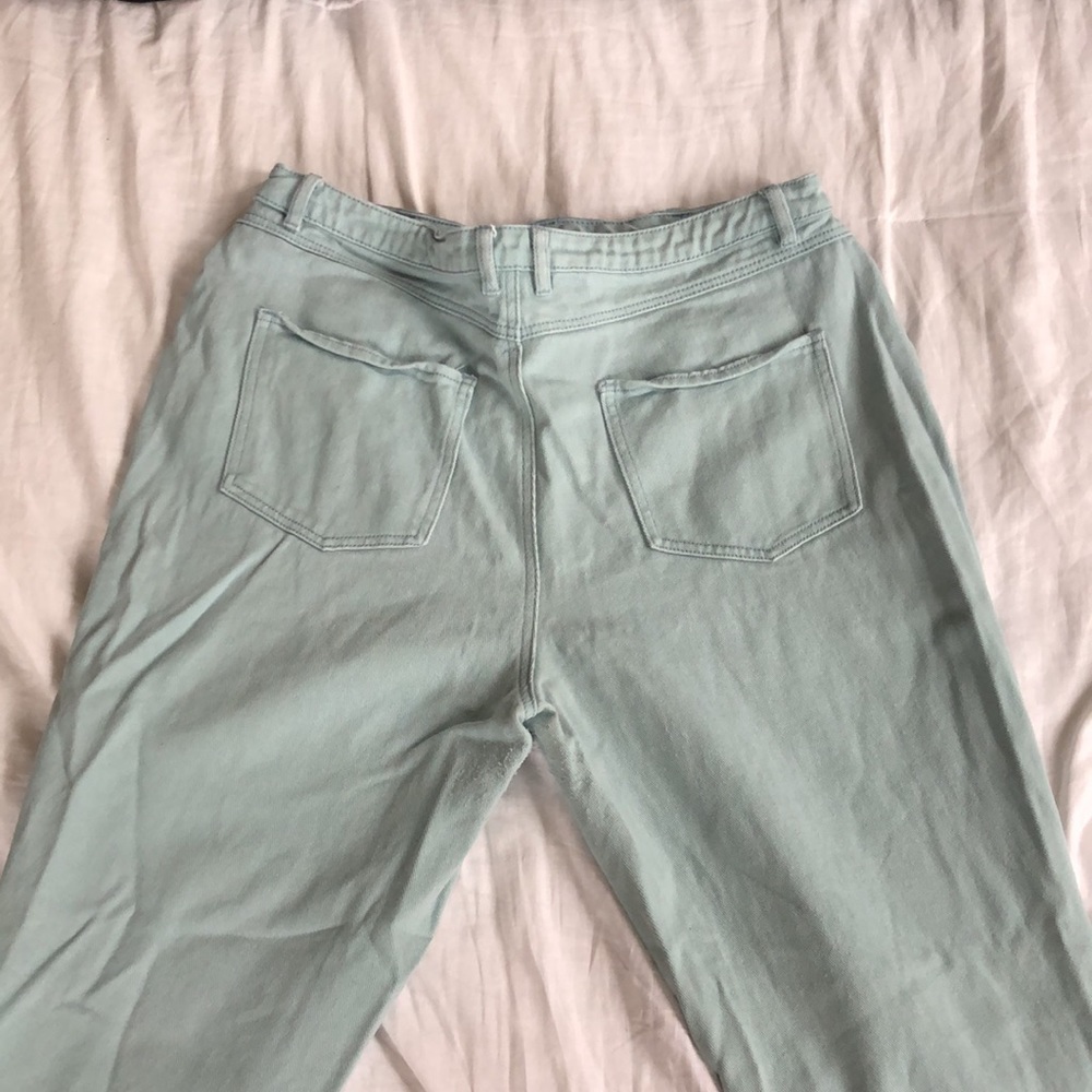 Missguided two tone high rise denim - Picture 3 of 4